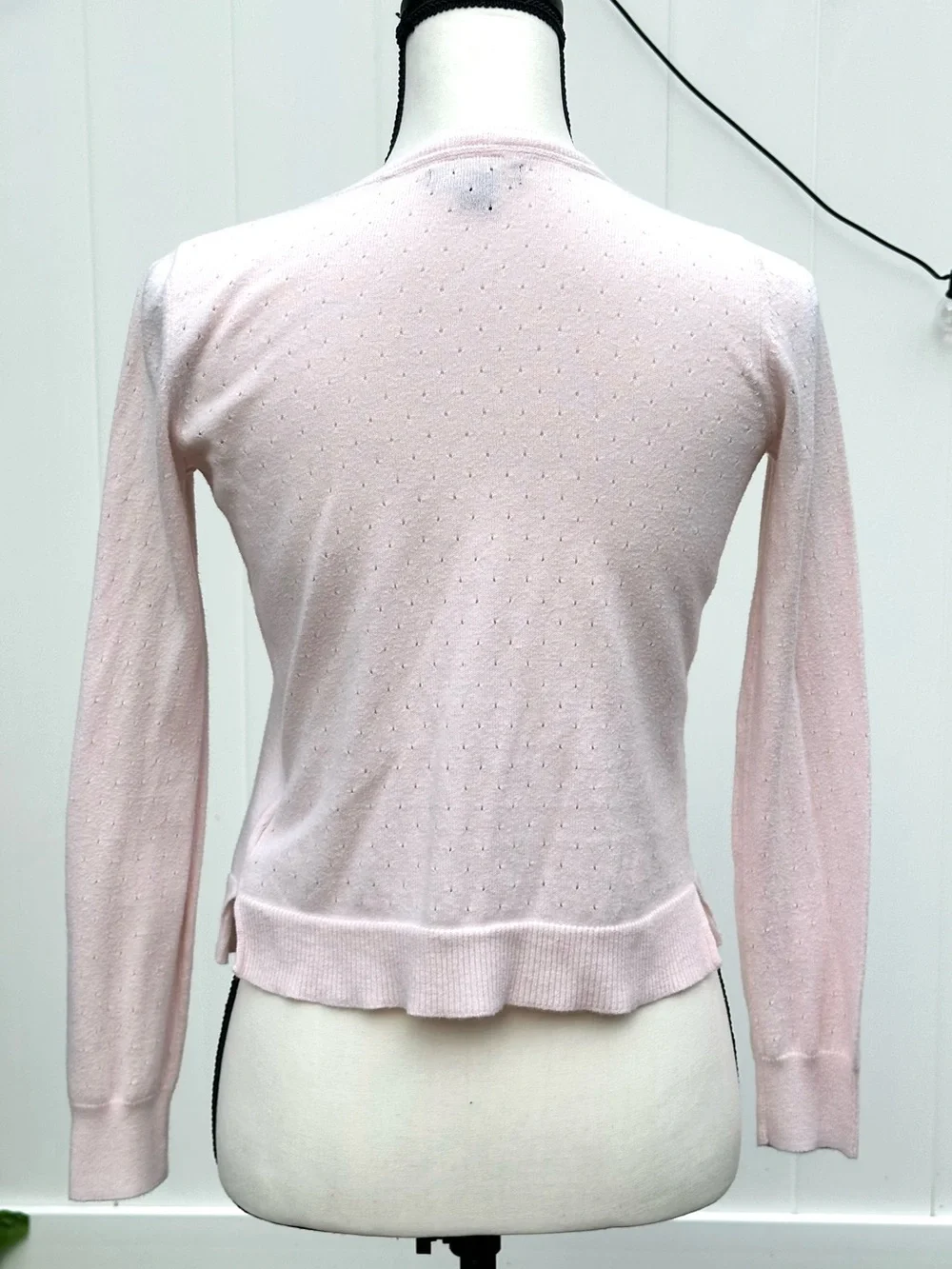 GapKids Light Pink Button Up Cardigan
